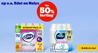 Bol.com op o.a. Edet en Nalys aanbieding