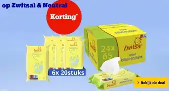 Bol.com op Zwitsal & Neutral aanbieding