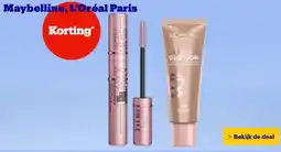 Bol.com Maybelline, L'Oréal Paris aanbieding