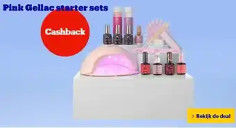 Bol.com Pink Gellac starter sets aanbieding
