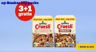 Bol.com op Quaker big packs aanbieding