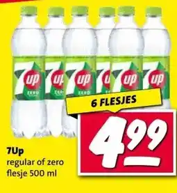 Nettorama 7Up regular of zero aanbieding