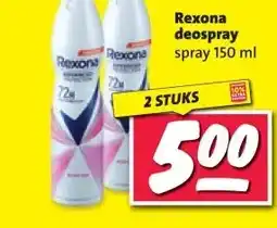 Nettorama Rexona deospray aanbieding