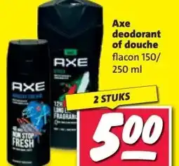 Nettorama Axe deodorant of douche aanbieding