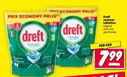 Nettorama Dreft vaatwas tabletten aanbieding