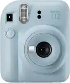 Amazon instax Fujifilm mini 12 instant mini camera, Pastel Blauw aanbieding