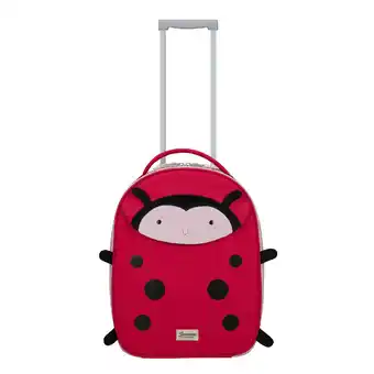 Amazon Samsonite Happy Sammies Eco - rechtop XS Children's Bagage, 45 cm, 22,5 L, rood (Ladybug Lally) aanbieding