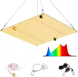 Amazon HOMUTE Led-plantenlamp, 600 W, volledig spectrum, led-groeilicht met IR en UV voor kamerplanten en aanbieding