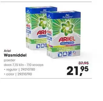 HANOS Ariel Wasmiddel Poeder aanbieding