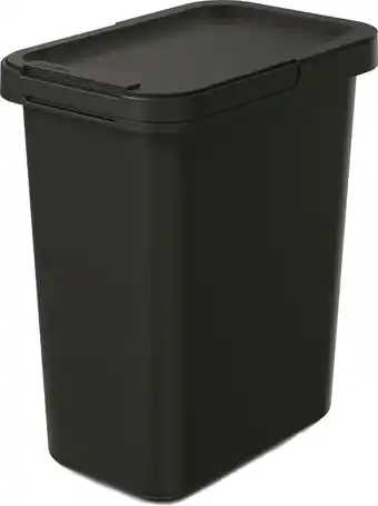 Bol.com Prosperplast Keden - Afvalbak 12L - Zwart - Kunststof aanbieding
