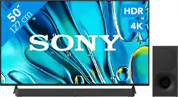 Coolblue Sony Bravia 3 50 4K Led (2025) + Sony HT-S400 aanbieding