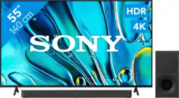 Coolblue Sony Bravia 3 55 4K Led (2025) + Sony HT-S400 aanbieding