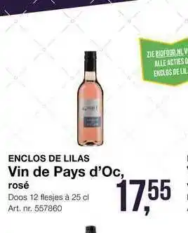 Bidfood Enclos De Lilas Vin De Pays D'Oc aanbieding