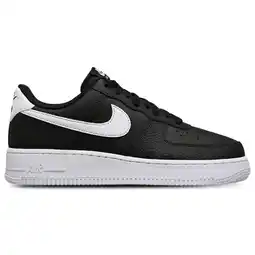 Foot Locker Nike Air Force Heren Schoenen - Zwart - Maat: 43 - Leer - Foot Locker aanbieding
