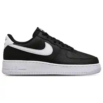 Foot Locker Nike Air Force Heren Schoenen - Zwart - Maat: 43 - Leer - Foot Locker aanbieding