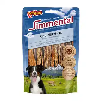 Zooplus 200g DeliBest Simmental rund Milksticks hondensnacks aanbieding
