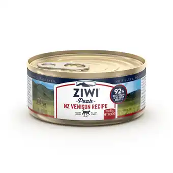 Zooplus 12x85g Hert Ziwi Peak Kattenvoer nat aanbieding