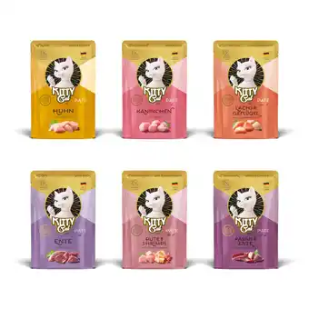 Zooplus 6x85g Mix II Kitty Cat Pate natvoer voor katten aanbieding