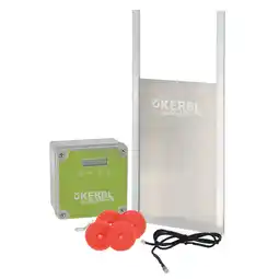Zooplus Kerbl Hobbyfarming Automatische schuifdeur voor kippenhokken 40x43cm kippen aanbieding