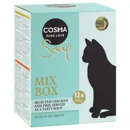Zooplus Voordeelpakket Cosma Soup - Mixpakket 1 (4 varianten): aanbieding