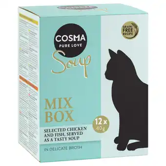 Zooplus Voordeelpakket Cosma Soup - Mixpakket 1 (4 varianten): aanbieding