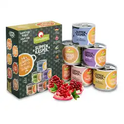 Zooplus 6x140g Granatapet Soup Paws Smaakpakket Hondenvoer Nat aanbieding