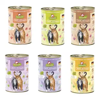 Zooplus 6x400g DeliCatessen Mix III Granatapet Kattenvoer aanbieding