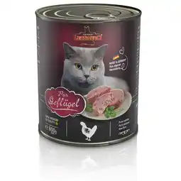 Zooplus 6x800g All Meat Gevogelte Puur Leonardo Kattenvoer aanbieding