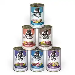 Zooplus 6x400g Doggy Dog Adult Mix (6 soorten) nat hondenvoer aanbieding