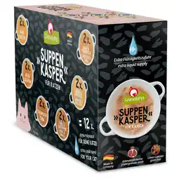 Zooplus 12x70g Suppenkasper Soep GranataPet Kattenvoer aanbieding