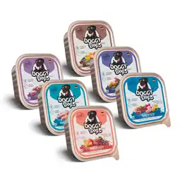 Zooplus 6x150g Doggy Dog Adult Mix pakket (6 soorten) nat hondenvoer aanbieding