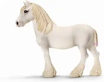 Amazon schleich 13735 Shire Stute, voor kinderen vanaf 3 jaar, Farm World - speelfiguur, grijs aanbieding