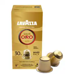 Koffievoordeel.nl Lavazza Qualità Oro - 30 koffiecups aanbieding