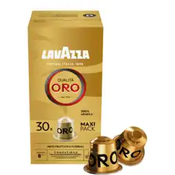 Koffievoordeel.nl Lavazza Qualità Oro - 30 koffiecups aanbieding