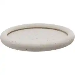 Leen Bakker Decoratie tray Nordic - off-white - Ø26cm - Leen Bakker aanbieding