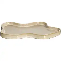 Leen Bakker Deco Tray Anna - lichtbruin - 2x25x18 cm - Leen Bakker aanbieding