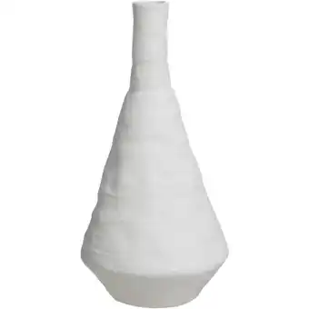 Leen Bakker Vaas Nora - off-white - keramiek - 30,2xØ15 cm - Leen Bakker aanbieding