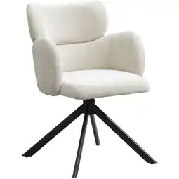 Leen Bakker Eetkamerstoel Coco - beige - Leen Bakker aanbieding