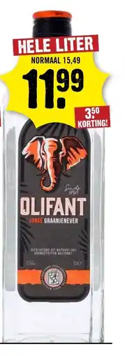 Dirck 3 Olifant aanbieding