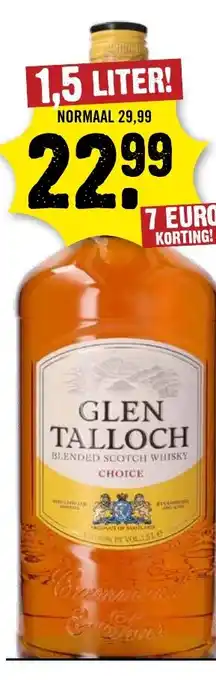 Dirck 3 Glen talloch aanbieding