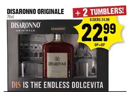 Dirck 3 Disaronno originale aanbieding