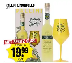 Dirck 3 Pallini limoncello aanbieding