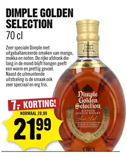 Dirck 3 Dimple golden selection aanbieding