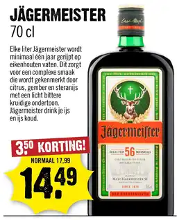 Dirck 3 Jägermeister aanbieding