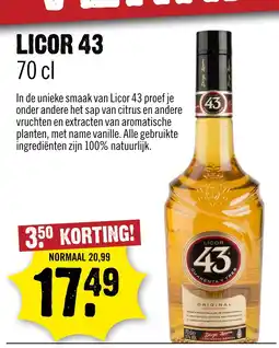 Dirck 3 Licor 43 aanbieding