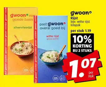 Boni gwoon Rijst aanbieding