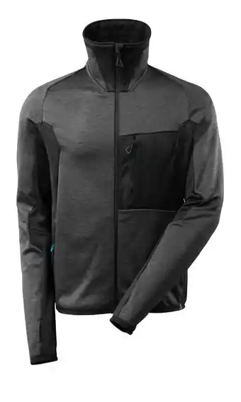 Welkoop MASCOT Advanced - Fleecevest - Donkerantraciet/zwart aanbieding