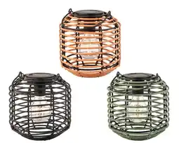 Welkoop Lumineo - Solar lantaarn - Wicker aanbieding