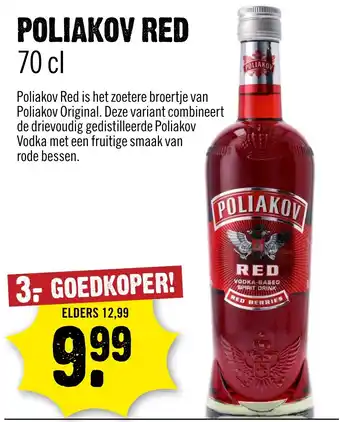 Dirck 3 Poliakov red aanbieding