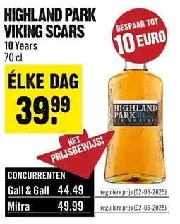Dirck 3 Highland park viking scars aanbieding